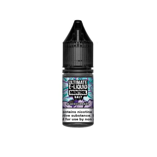 20mg Ultimate E-liquid Menthol Nic Salts 10ml (50VG/50PG) - Online Vape Shop