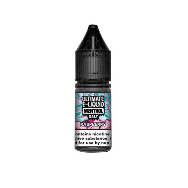 20mg Ultimate E-liquid Menthol Nic Salts 10ml (50VG/50PG) - Online Vape Shop