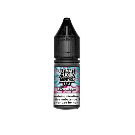 20mg Ultimate E-liquid Menthol Nic Salts 10ml (50VG/50PG) - Online Vape Shop