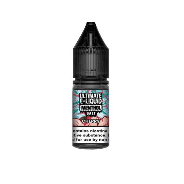 20mg Ultimate E-liquid Menthol Nic Salts 10ml (50VG/50PG) - Online Vape Shop