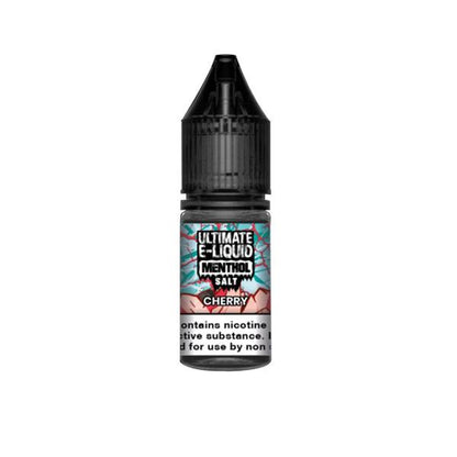 20mg Ultimate E-liquid Menthol Nic Salts 10ml (50VG/50PG) - Online Vape Shop