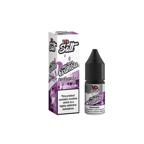 New! I VG Salt 20mg 10ml Nic Salt (50VG/50PG) - Online Vape Shop