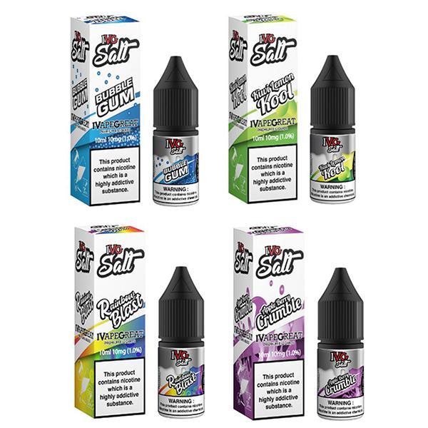 New! I VG Salt 20mg 10ml Nic Salt (50VG/50PG) - Online Vape Shop