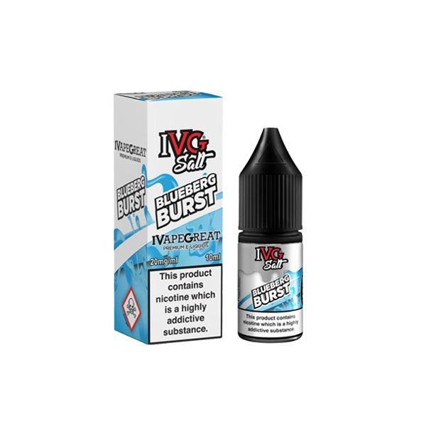 New! I VG Salt 20mg 10ml Nic Salt (50VG/50PG) - Online Vape Shop