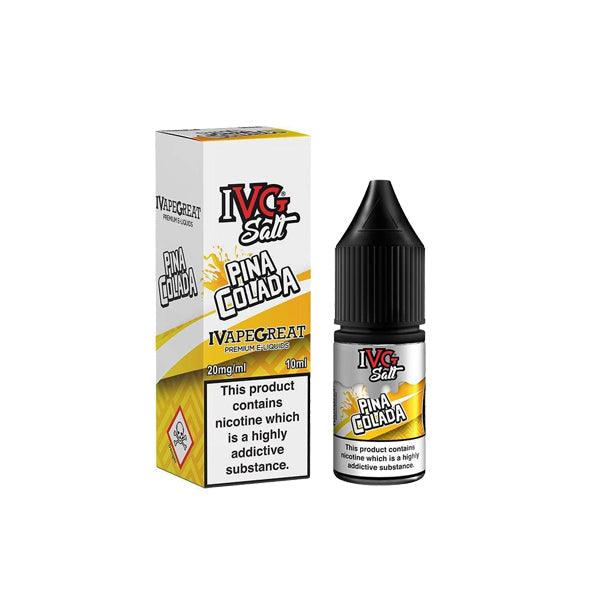 New! I VG Salt 20mg 10ml Nic Salt (50VG/50PG) - Online Vape Shop