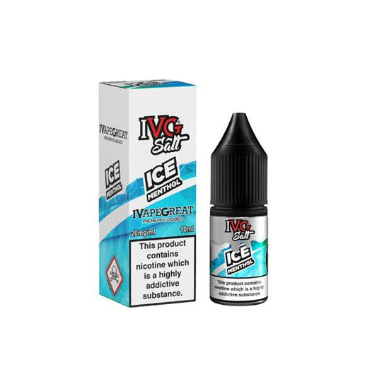 New! I VG Salt 20mg 10ml Nic Salt (50VG/50PG) - Online Vape Shop