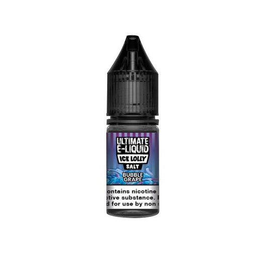 10mg Ultimate E-liquid Ice Lolly Nic Salts 10ml (50VG/50PG) - Online Vape Shop