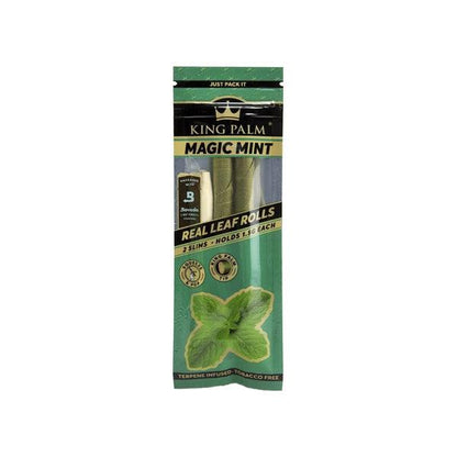 2 King Palm Flavoured Slim 1.5G Rolls - Online Vape Shop
