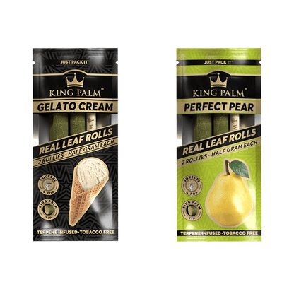 2 King Palm 0.5g Flavoured Wrap Rollies - Online Vape Shop