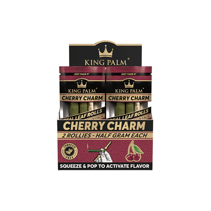 20 King Palm 0.5g Flavoured Wrap Rollies - Display Pack - Online Vape Shop