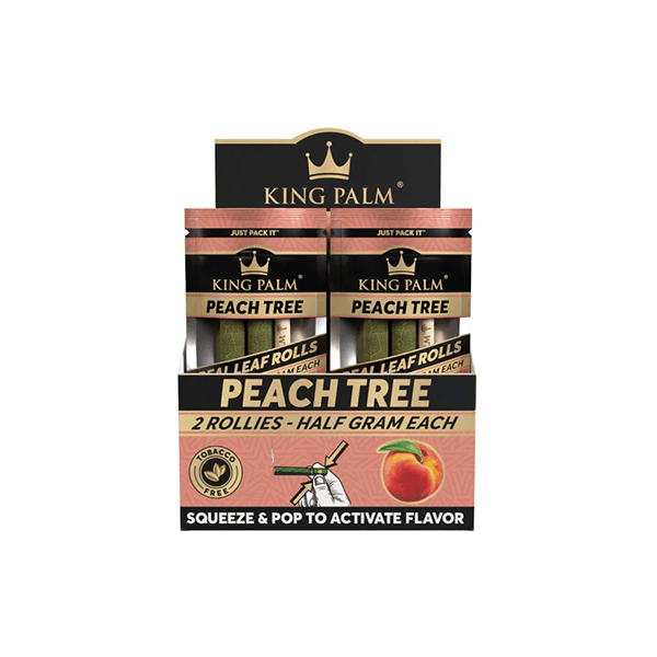 20 King Palm 0.5g Flavoured Wrap Rollies - Display Pack - Online Vape Shop