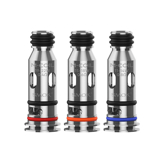 SMOK M Coils Five Pack (0.4Ohm/0.6Ohm/0.8Ohm) - Online Vape Shop