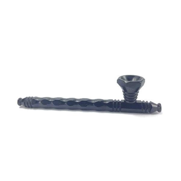 16cm 4Smoke High Quality Large Metal Pipe Mixed Colours - JC8067C - Online Vape Shop