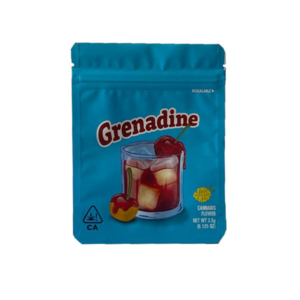 Sac zippé en Mylar imprimé 3,5 g standard