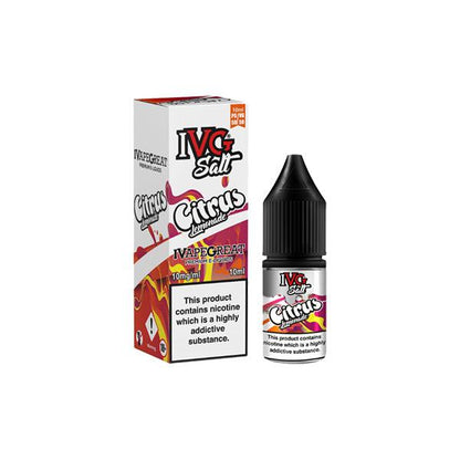 New! I VG Salt 20mg 10ml Nic Salt (50VG/50PG) - Online Vape Shop