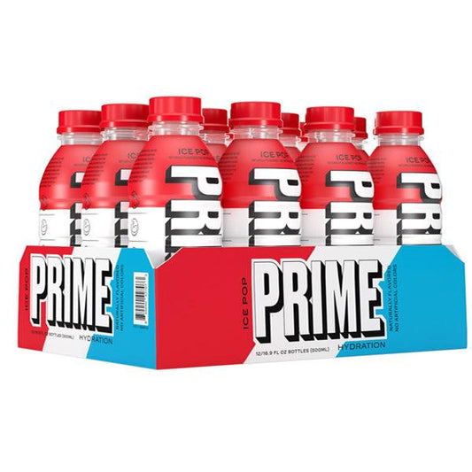 PRIME Hydration USA Ice Pop Sports Drink 500ml - Online Vape Shop
