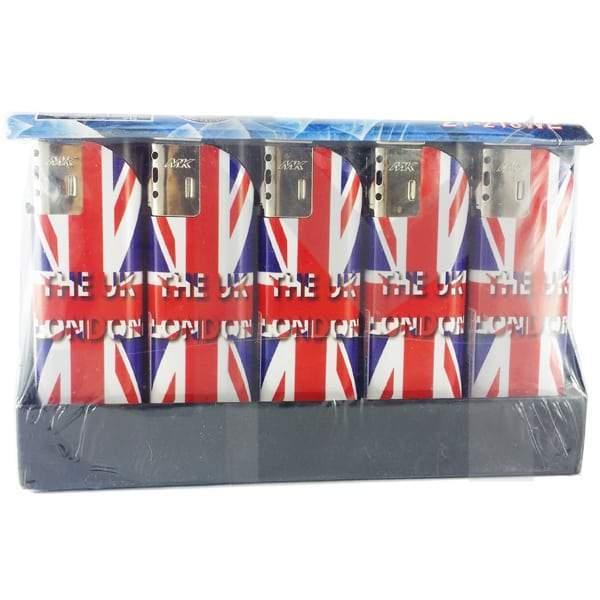 25 x 4Smoke Wind-Proof Printed Lighters - 218WE - Online Vape Shop