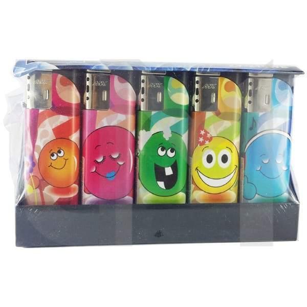 25 x 4Smoke Wind-Proof Printed Lighters - 218WE - Online Vape Shop