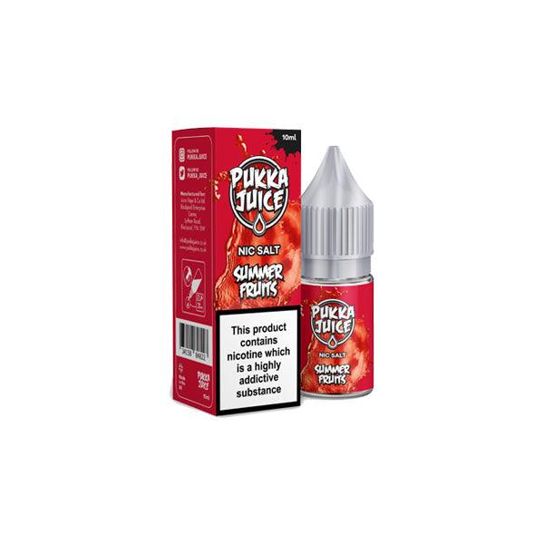20MG Pukka Juice 10ML Flavoured Nic Salt (50VG/50PG) - Online Vape Shop