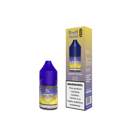 20mg RandM 9000 Tornado Nic Salts (50VG/50PG) - Online Vape Shop