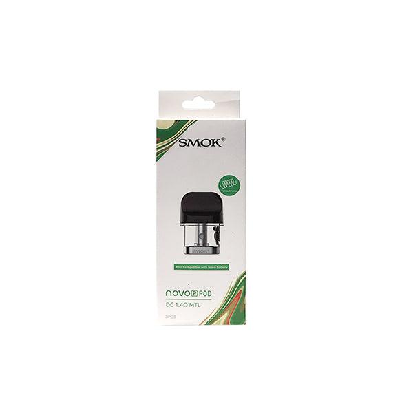 Smok Novo 2 Replacement Pods - MTL/Mesh/Quartz - Online Vape Shop