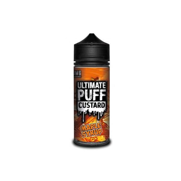 Ultimate Puff Custard 0mg 100ml Shortfill (70VG/30PG) - Online Vape Shop