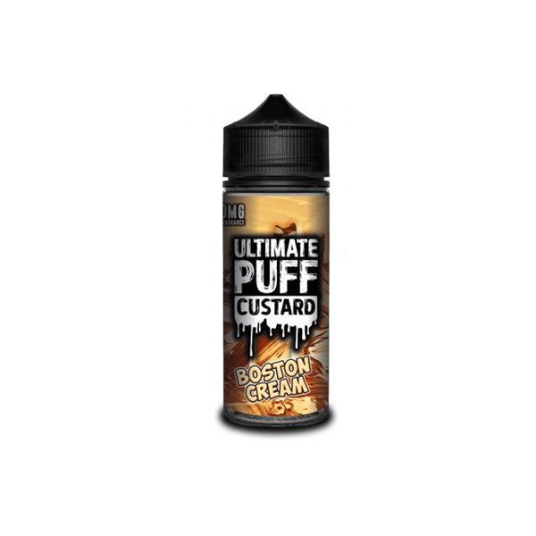 Ultimate Puff Custard 0mg 100ml Shortfill (70VG/30PG) - Online Vape Shop