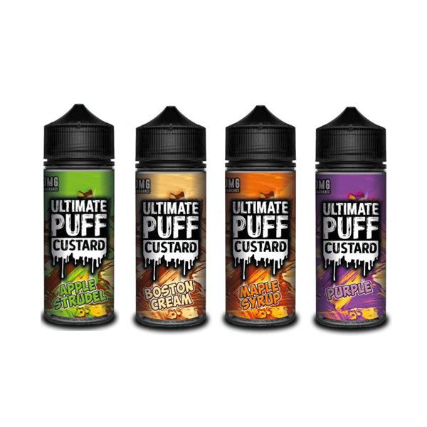 Ultimate Puff Custard 0mg 100ml Shortfill (70VG/30PG) - Online Vape Shop