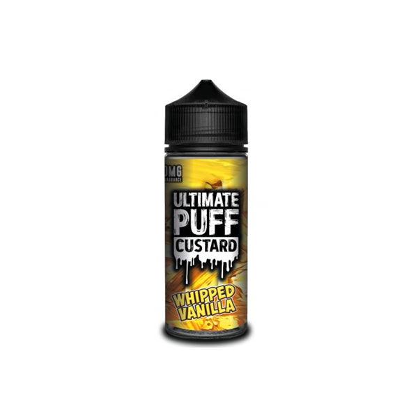 Ultimate Puff Custard 0mg 100ml Shortfill (70VG/30PG) - Online Vape Shop