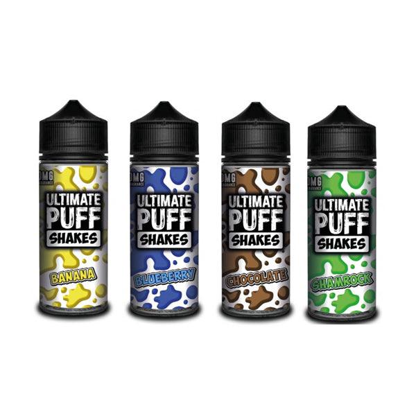 Ultimate Puff Shakes 0mg 100ml Shortfill (70VG/30PG) - Online Vape Shop