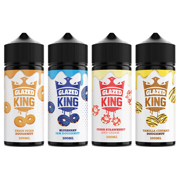 Glazed King 100ml Shortfill 0mg (70VG/30PG) - Online Vape Shop
