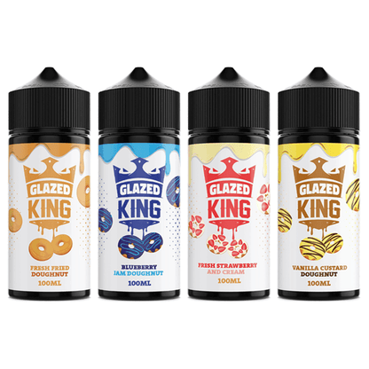 Glazed King 100ml Shortfill 0mg (70VG/30PG) - Online Vape Shop