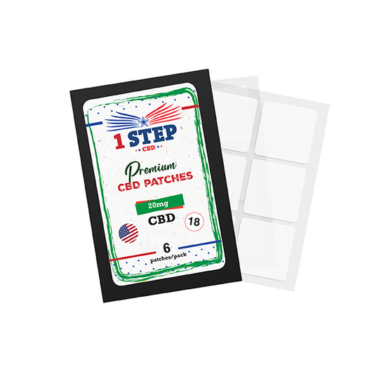 1 Step CBD 20mg CBD Patches