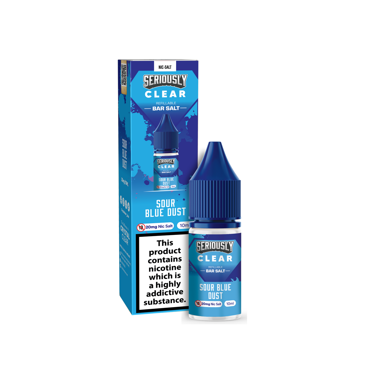 Seriously Clear 10ml Nic Salt (50VG/50PG) 10mg