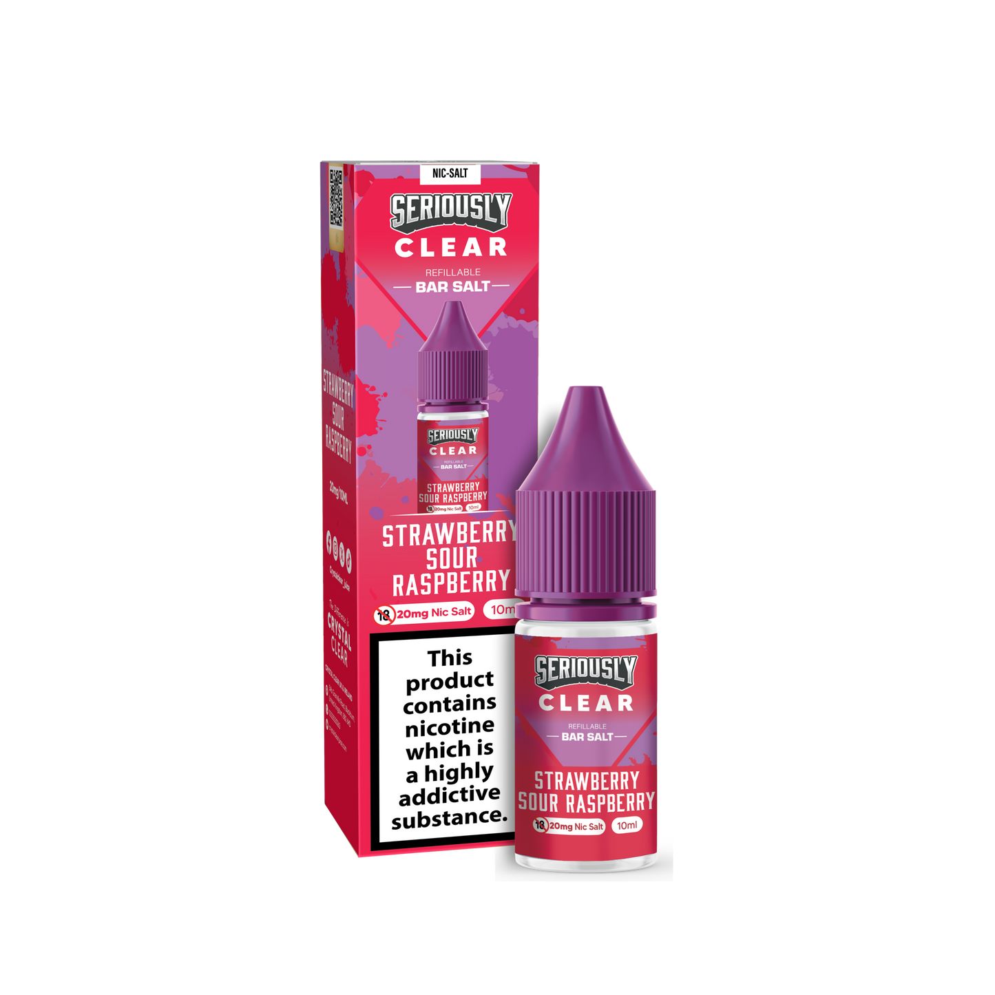 Seriously Clear 10ml Nic Salt (50VG/50PG) 10mg