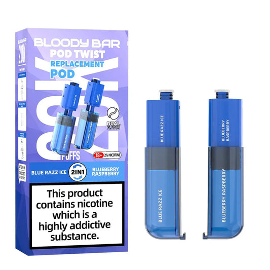 Bloody Bar 20k Twist Prefilled Pod - 20000 Puffs Replacement Pods