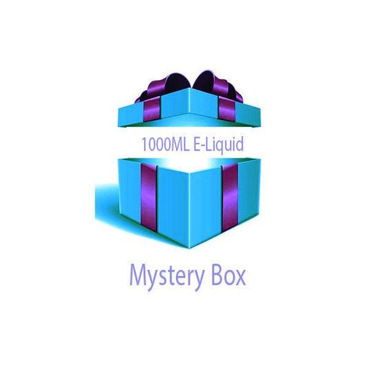 1000ml E-liquid MYSTERY BOX + Nic Shots - Online Vape Shop