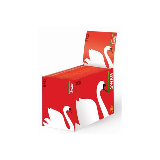 100 Swan Red Regular Size Polling Papers - Online Vape Shop