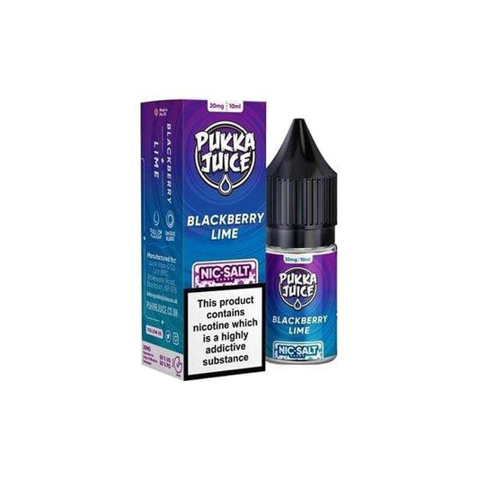10MG Pukka Juice 10ML Flavoured Nic Salt (50VG/50PG) - Online Vape Shop