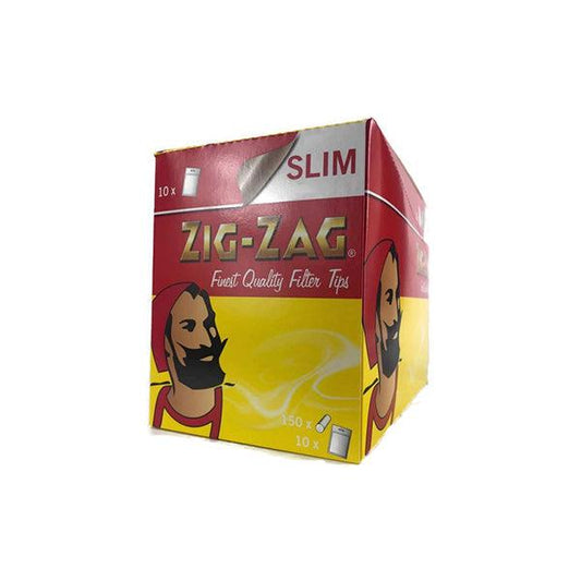 150 Zig-Zag Slimline Filter Tips - Pack of 10 Bags - Online Vape Shop