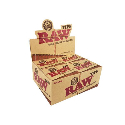20 Raw Pre-Rolled Roach Tips - Online Vape Shop