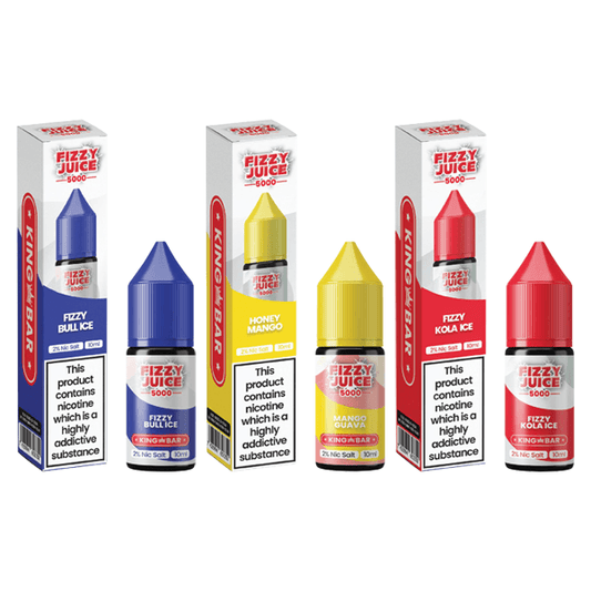 20mg Fizzy Juice King Bar 10ml Nic Salts (50VG/50PG) - Online Vape Shop