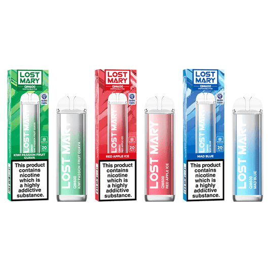 20mg ELF Bar Lost Mary QM600 Disposable Vape Device 600 Puffs - Online Vape Shop