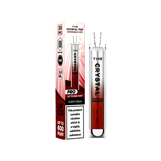 20mg The Crystal Pro Disposable Vape Device 600 Puffs - Online Vape Shop