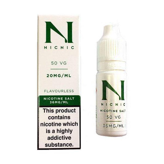 20mg Nic Salt 10ml by Nic Nic (50VG/50PG) - Online Vape Shop