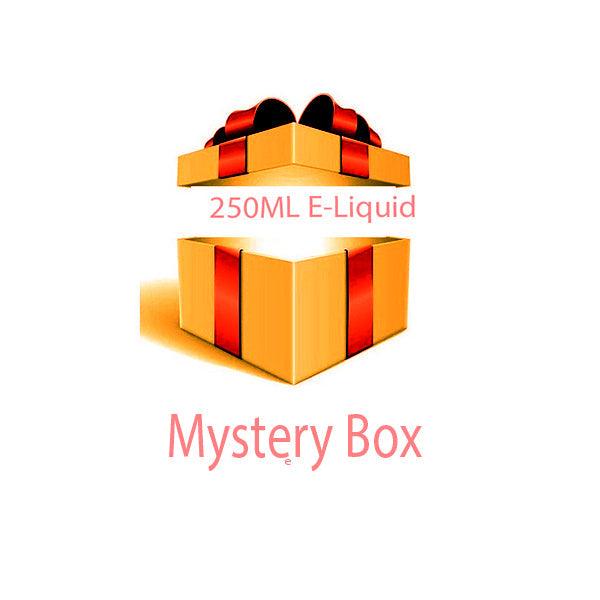 250ml E-liquid MYSTERY BOX + Nic Shots - Online Vape Shop
