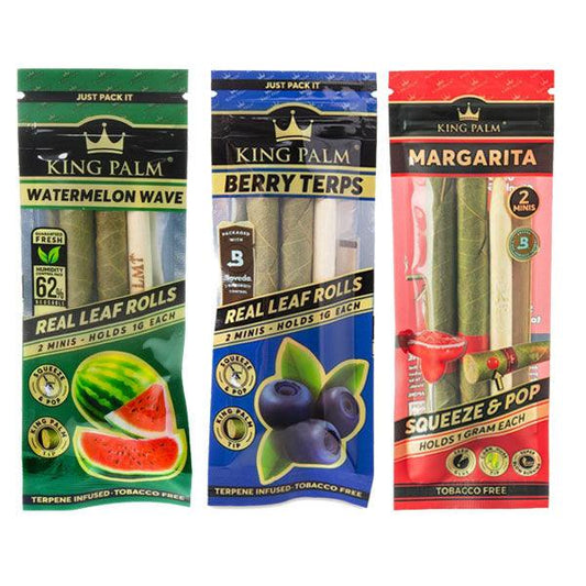 2 King Palm Mini Rolls - Online Vape Shop