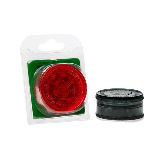 12 x 3 Parts Mini NO.1 Magnetic Plastic 40mm Grinder - HX234 - Online Vape Shop