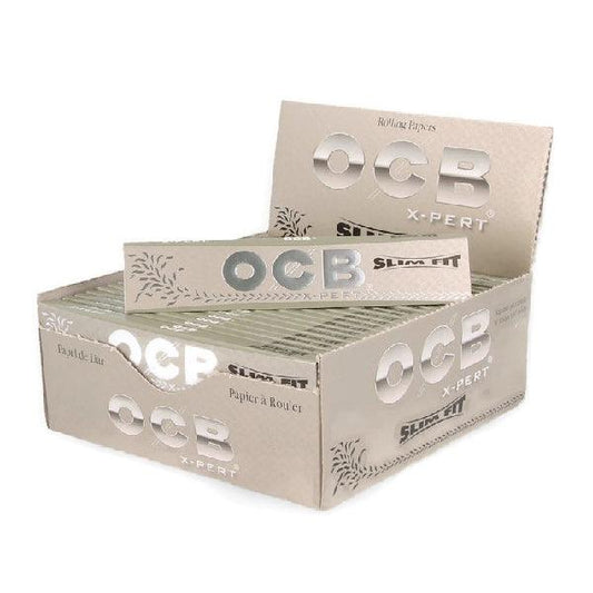 50 OCB Xpert Silver King Size Slimfit Papers - Online Vape Shop