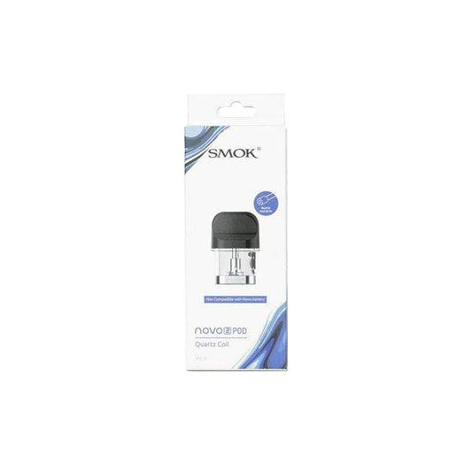Smok Novo 2 Replacement Pods - MTL/Mesh/Quartz - Online Vape Shop